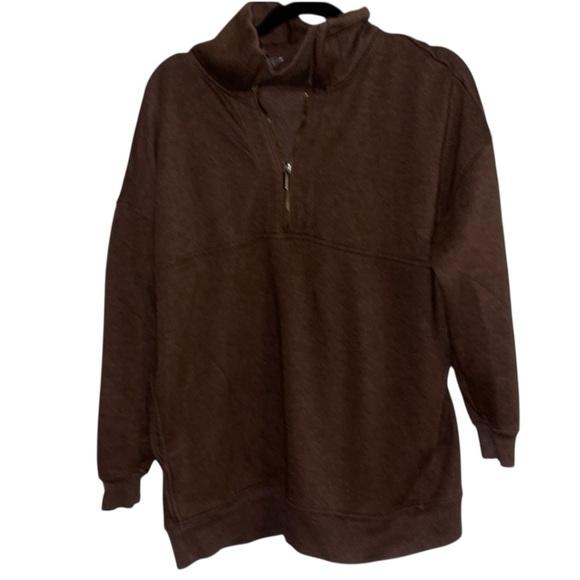 🌹OLD NAVY ZIP UP COWL NECK SWEATSHIRT - Picture 1 of 5